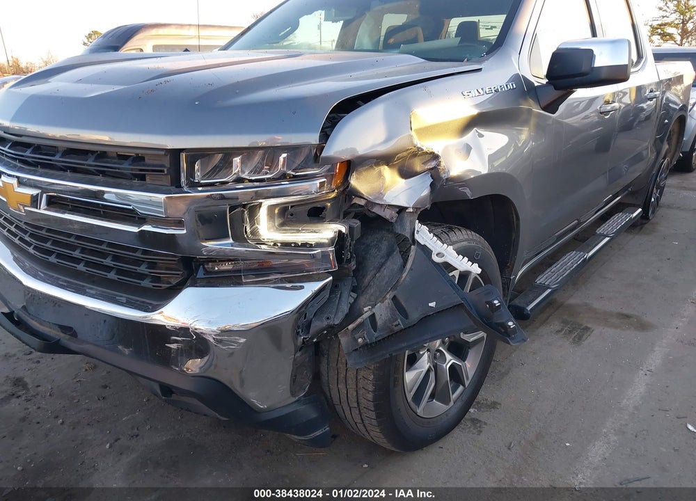 2022 CHEVROLET SILVERADO 1500 LTD 2WD SHORT BED LT VIN: 1GCPWCED9NZ191544