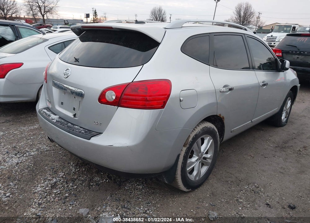 2012 NISSAN ROGUE SV VIN: JN8AS5MT4CW259547