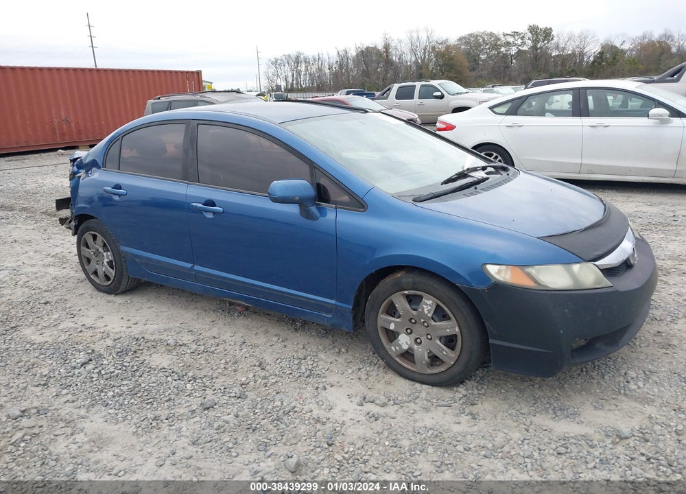2011 HONDA CIVIC LX VIN: 19XFA1F55BE037720