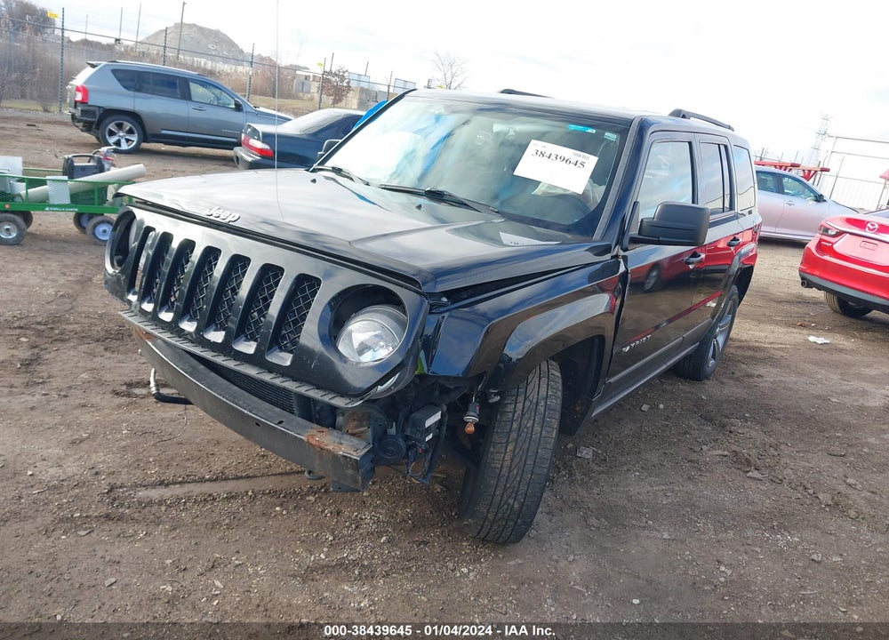 2014 JEEP PATRIOT LATITUDE VIN: 1C4NJPFA9ED812876