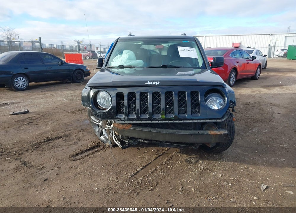 2014 JEEP PATRIOT LATITUDE VIN: 1C4NJPFA9ED812876