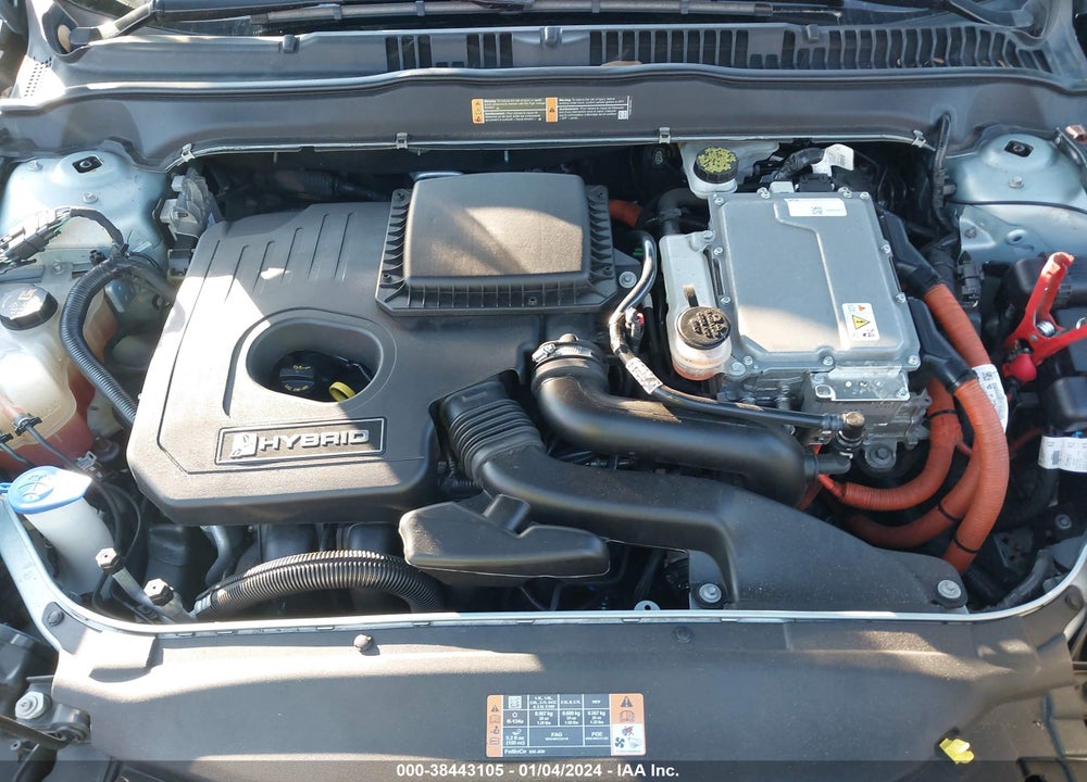 2014 FORD FUSION HYBRID TITANIUM VIN: 3FA6P0RU3ER375048
