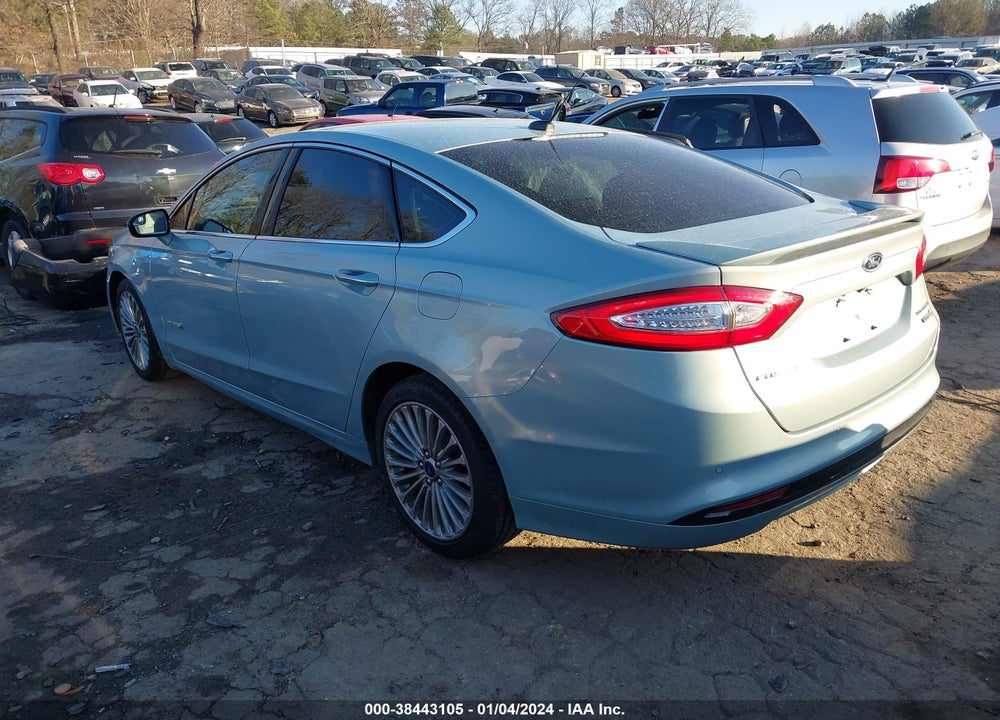 2014 FORD FUSION HYBRID TITANIUM VIN: 3FA6P0RU3ER375048