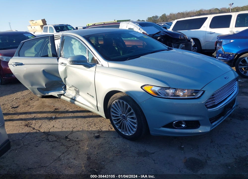 2014 FORD FUSION HYBRID TITANIUM VIN: 3FA6P0RU3ER375048