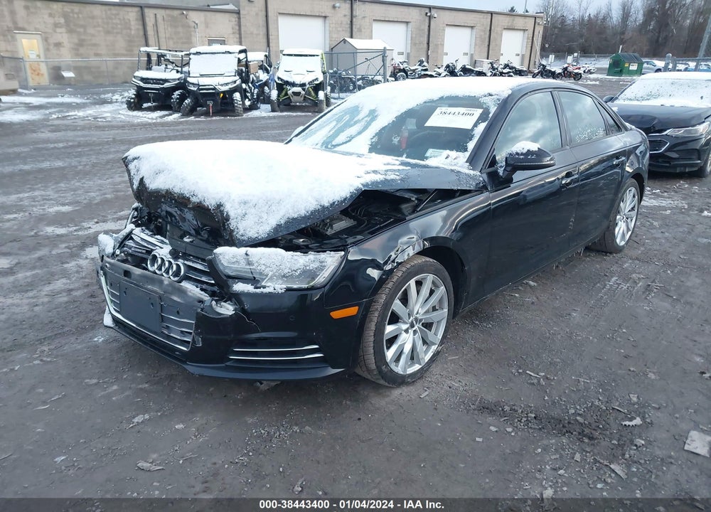 2017 AUDI A4 2.0T PREMIUM VIN: WAUANAF42HN002138