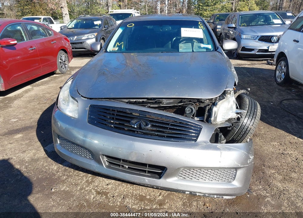 2008 INFINITI G35X VIN: JNKBV61F18M266243