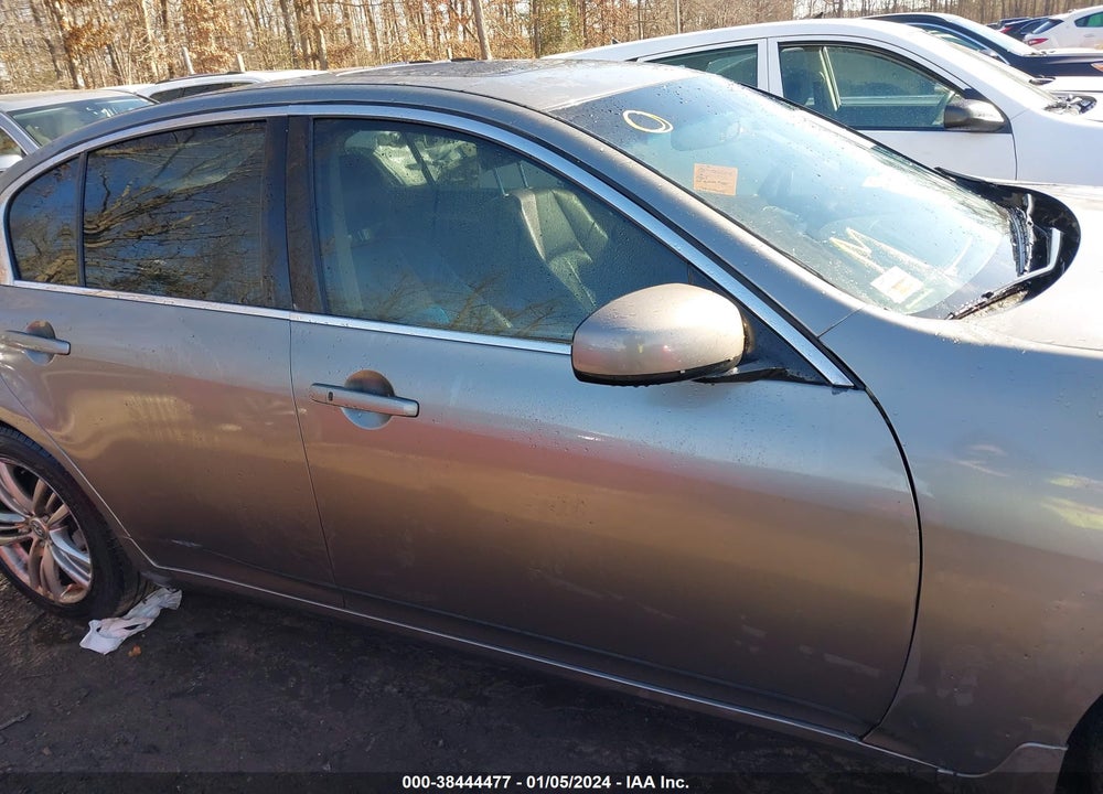 2008 INFINITI G35X VIN: JNKBV61F18M266243