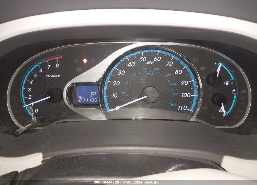 2012 TOYOTA SIENNA LIMITED V6 7 PASSENGER VIN: 5TDYK3DC0CS208559