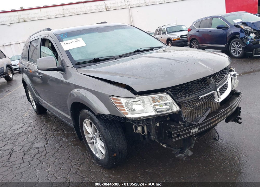 2013 DODGE JOURNEY SXT VIN: 3C4PDDBG4DT651063
