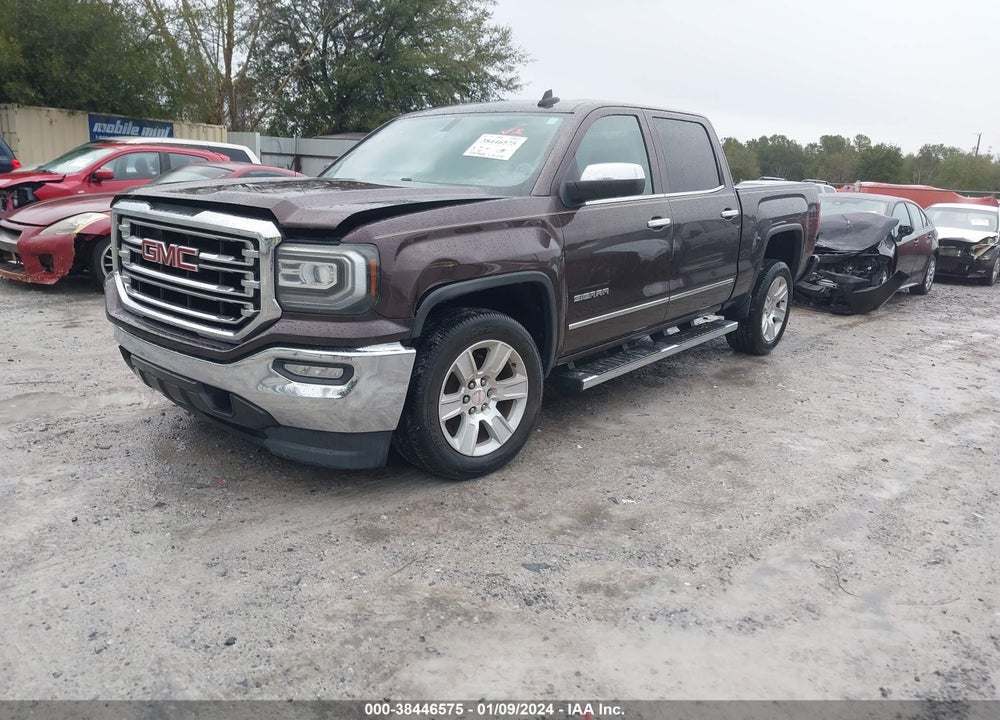 2016 GMC SIERRA 1500 SLT VIN: 3GTP1NEC1GG256603