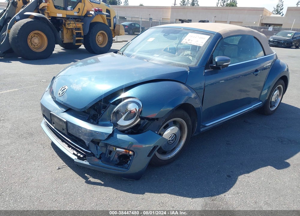 2018 VOLKSWAGEN BEETLE VIN: 3VW5DAAT1JM503492