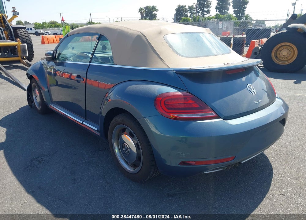 2018 VOLKSWAGEN BEETLE VIN: 3VW5DAAT1JM503492