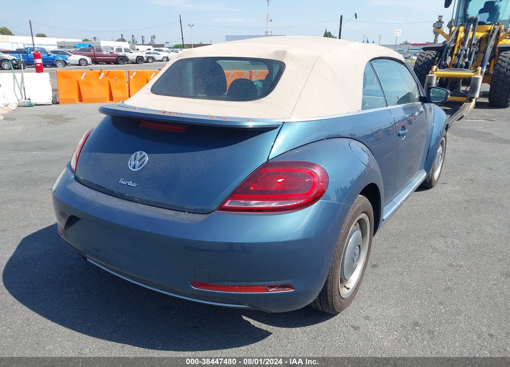 2018 VOLKSWAGEN BEETLE VIN: 3VW5DAAT1JM503492