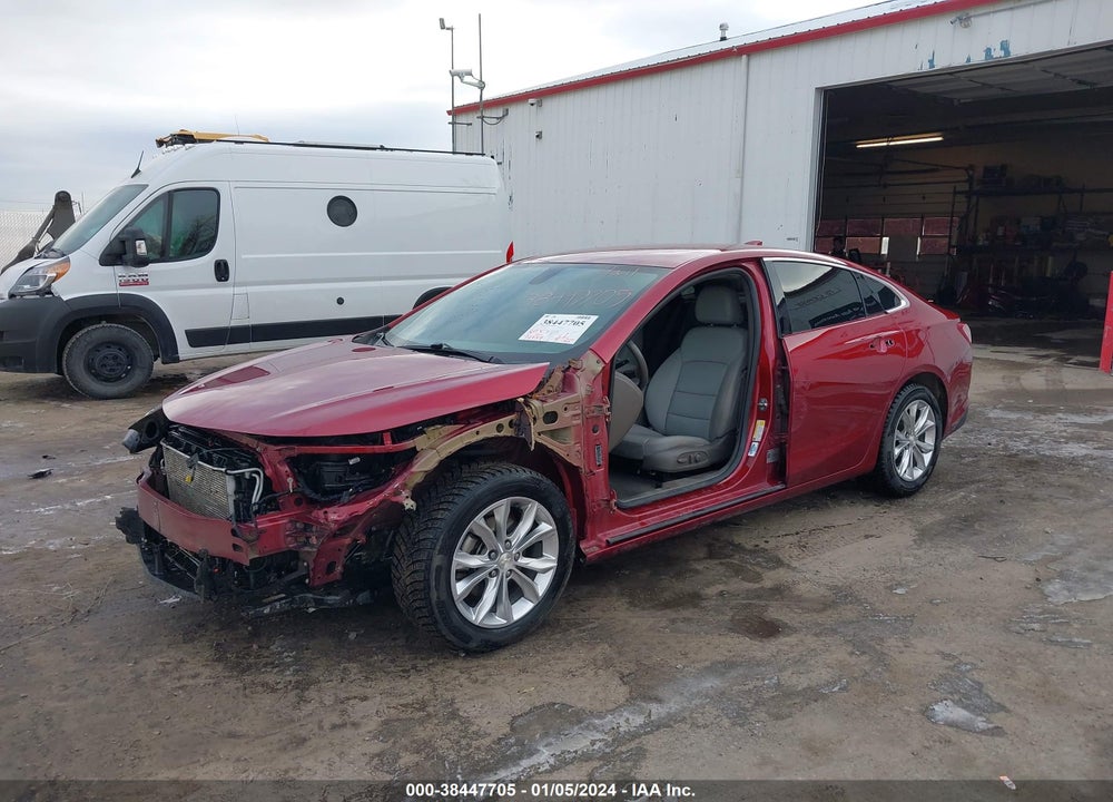 2019 CHEVROLET MALIBU LT VIN: 1G1ZD5ST7KF122573