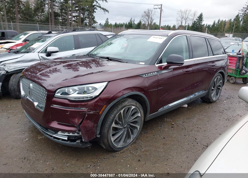 2020 LINCOLN AVIATOR RESERVE VIN: 5LM5J7XC9LGL05691