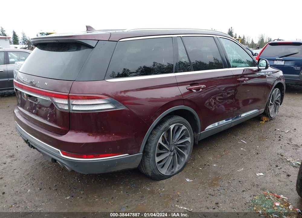 2020 LINCOLN AVIATOR RESERVE VIN: 5LM5J7XC9LGL05691