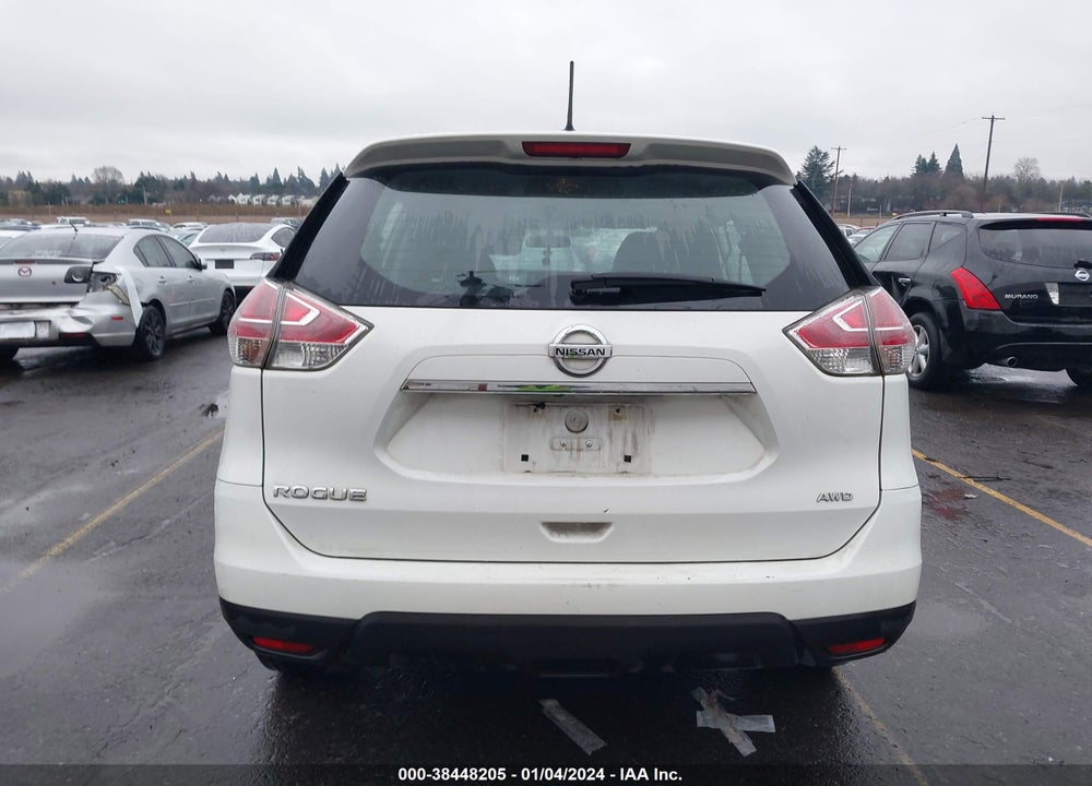 2015 NISSAN ROGUE S VIN: 5N1AT2MV7FC872448