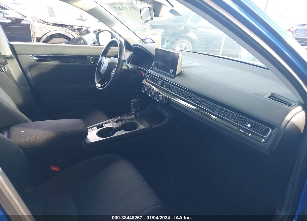 2022 HONDA CIVIC EX VIN: 2HGFE1F71NH304612
