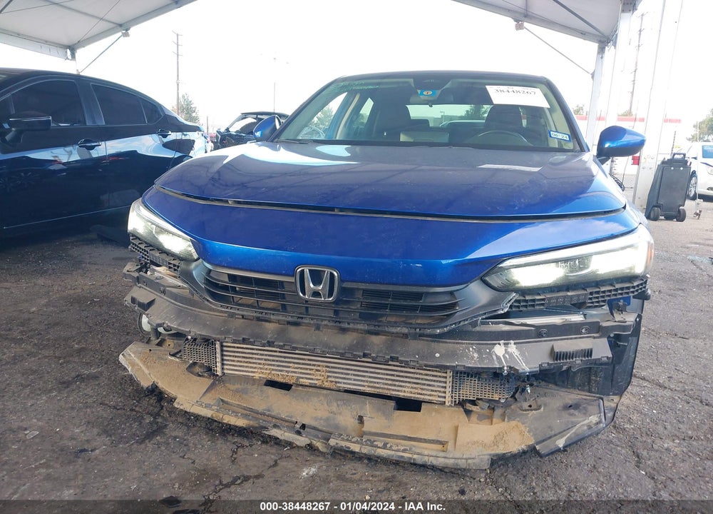 2022 HONDA CIVIC EX VIN: 2HGFE1F71NH304612