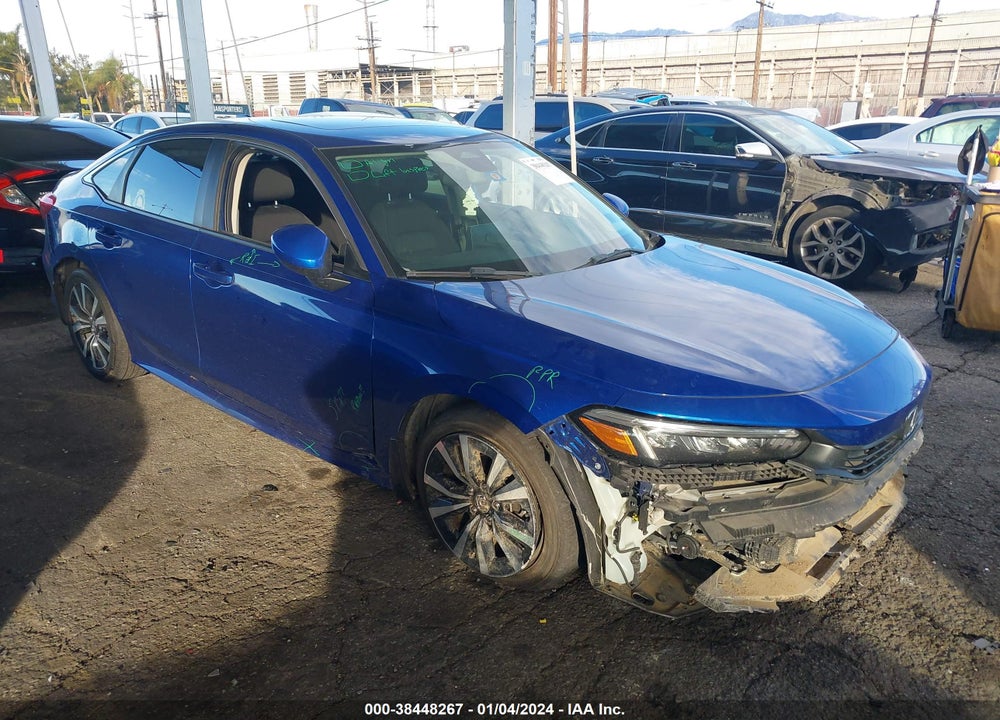 2022 HONDA CIVIC EX VIN: 2HGFE1F71NH304612