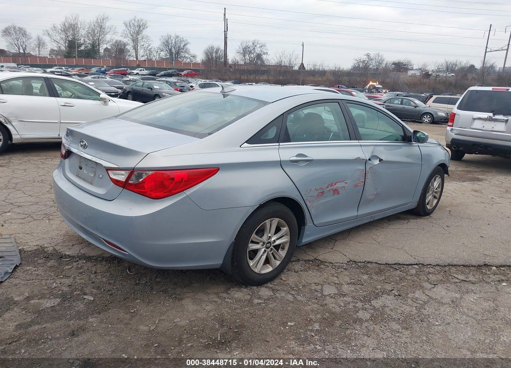 2012 HYUNDAI SONATA GLS VIN: 5NPEB4AC2CH421368