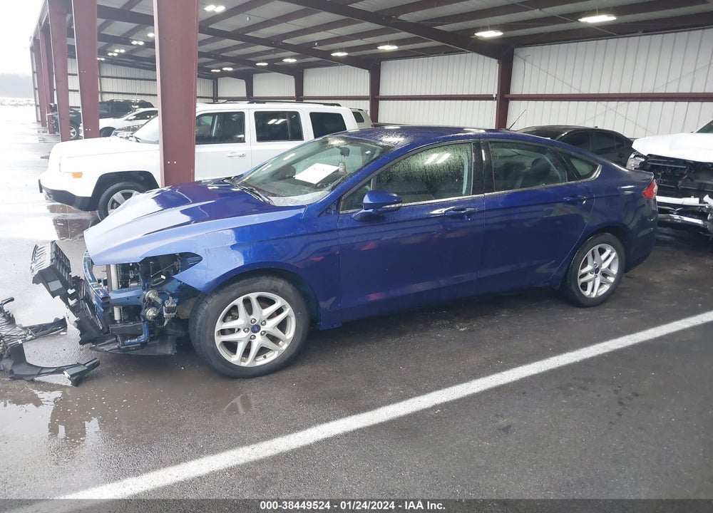 2016 FORD FUSION SE VIN: 3FA6P0H71GR322556
