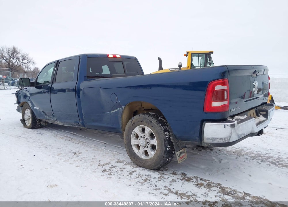 2021 RAM 3500 BIG HORN  4X4 8' BOX VIN: 3C63R3HLXMG589232