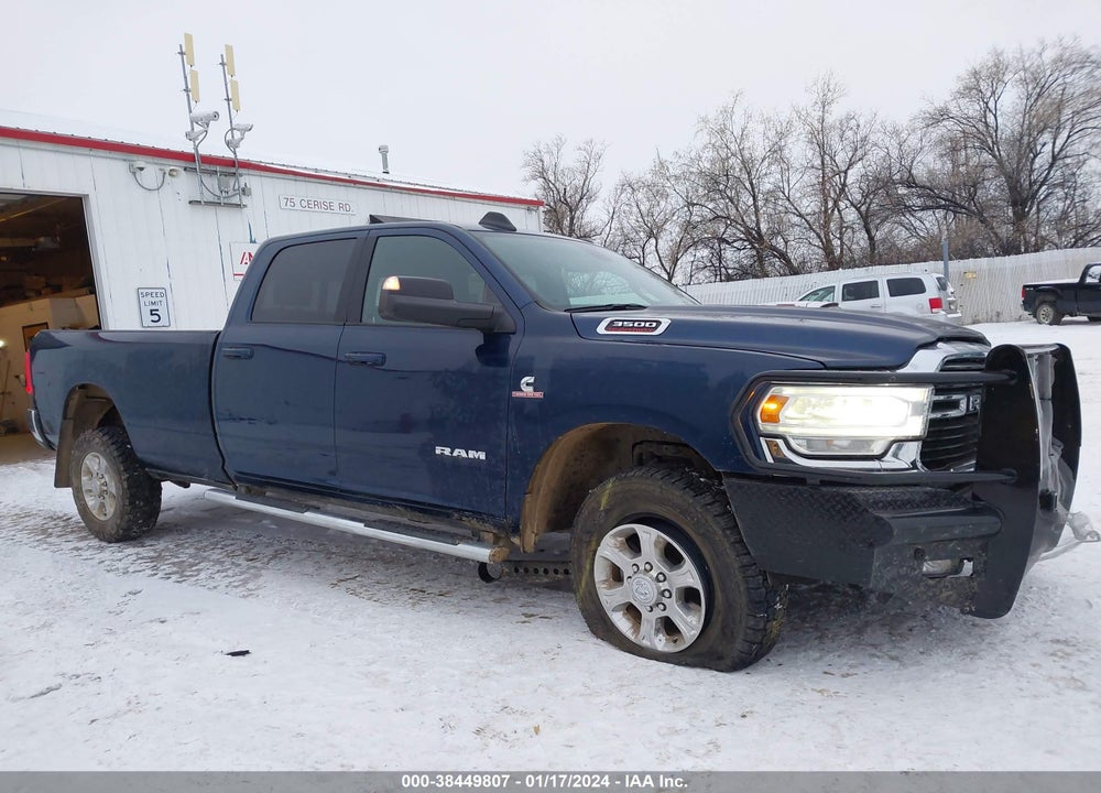 2021 RAM 3500 BIG HORN  4X4 8' BOX VIN: 3C63R3HLXMG589232
