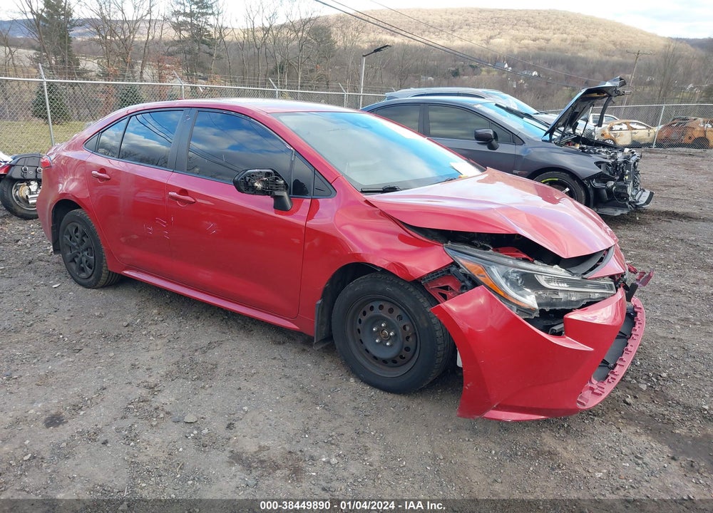 2020 TOYOTA COROLLA LE VIN: JTDEPRAE0LJ007237
