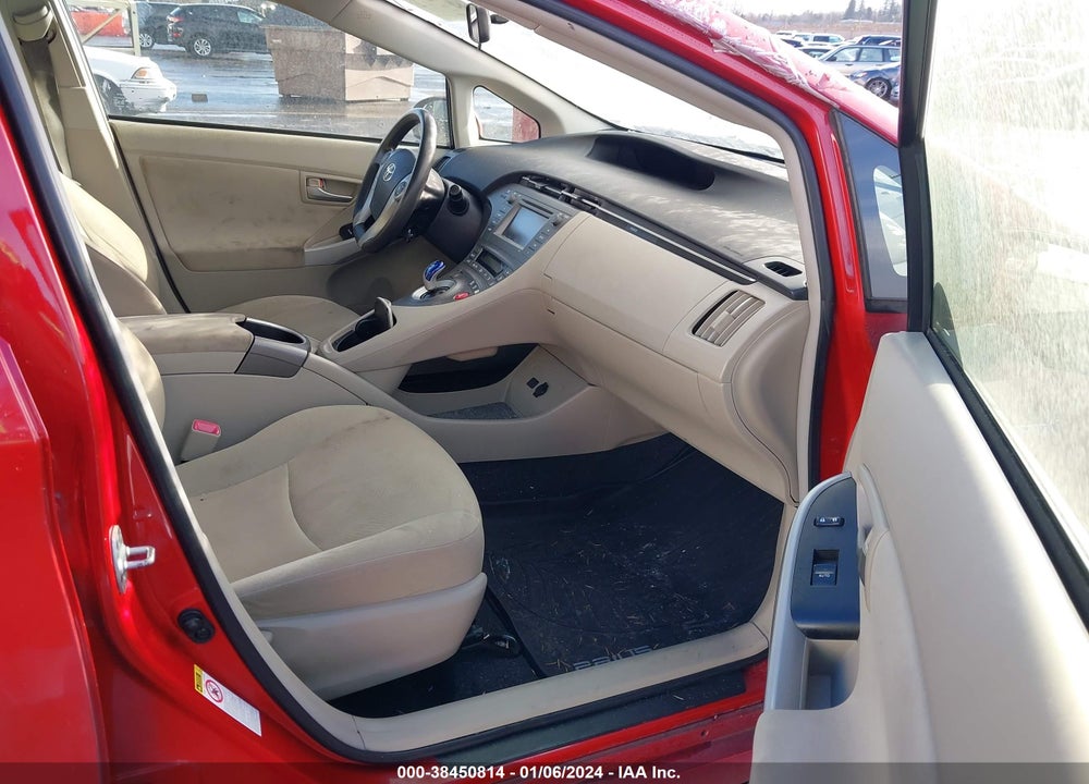 2012 TOYOTA PRIUS TWO VIN: JTDKN3DU7C1606323
