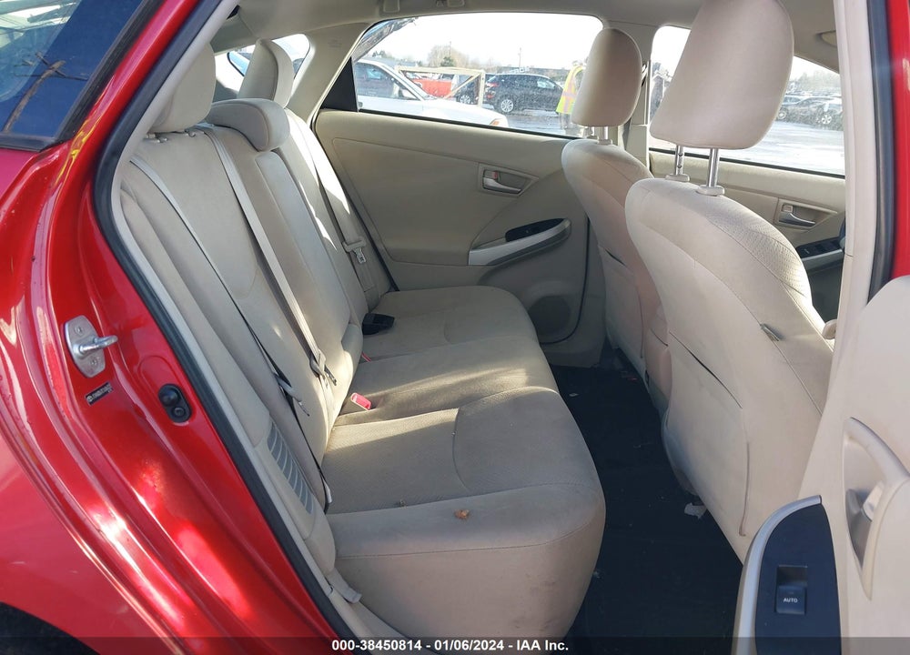 2012 TOYOTA PRIUS TWO VIN: JTDKN3DU7C1606323