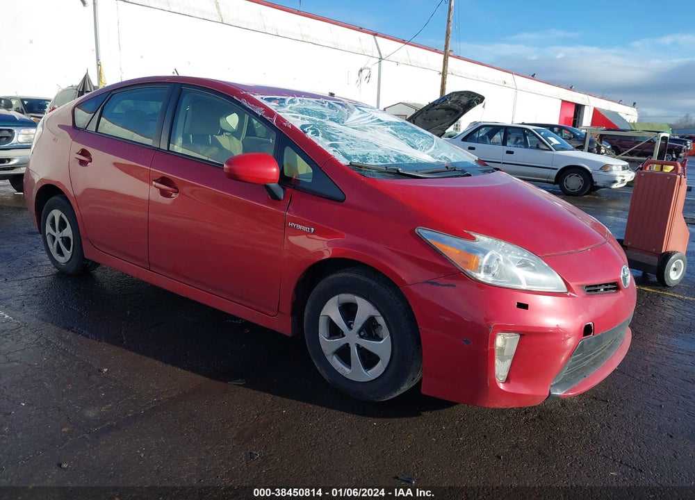 2012 TOYOTA PRIUS TWO VIN: JTDKN3DU7C1606323