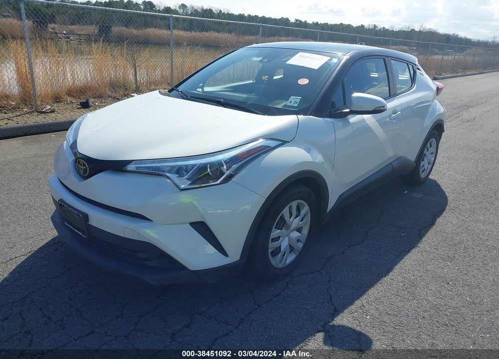2019 TOYOTA C-HR LE VIN: NMTKHMBX1KR085948