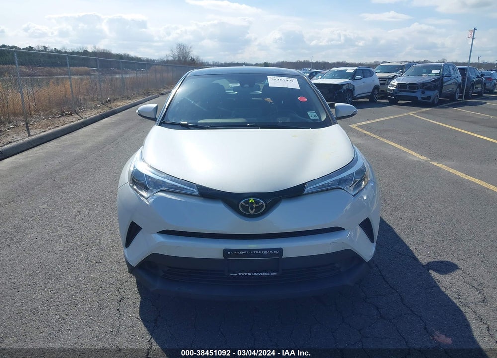 2019 TOYOTA C-HR LE VIN: NMTKHMBX1KR085948