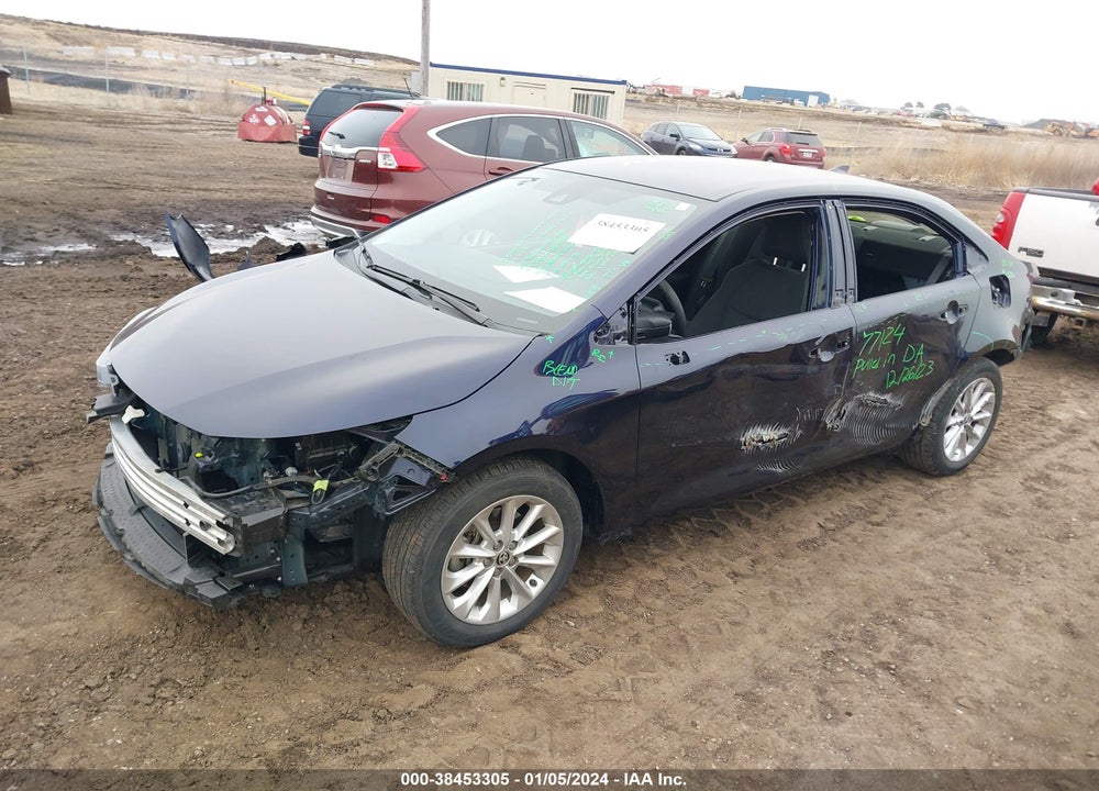2021 TOYOTA COROLLA LE VIN: JTDVPMAE8MJ175342