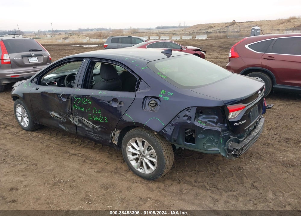 2021 TOYOTA COROLLA LE VIN: JTDVPMAE8MJ175342