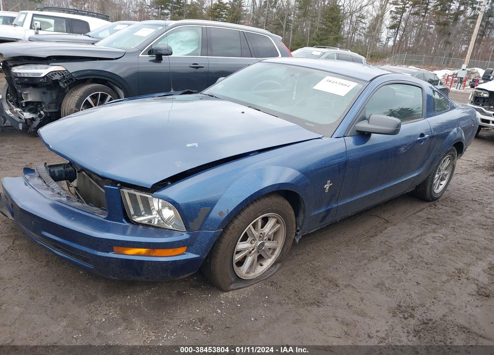 2006 FORD MUSTANG V6 VIN: 1ZVFT80N265127997