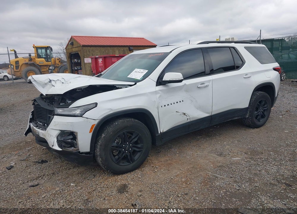 2022 CHEVROLET TRAVERSE AWD LT CLOTH VIN: 1GNEVGKW9NJ132099