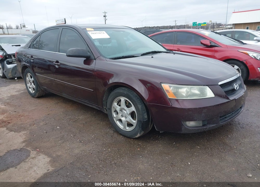 2006 HYUNDAI SONATA GLS V6/LX V6 VIN: 5NPEU46FX6H013380