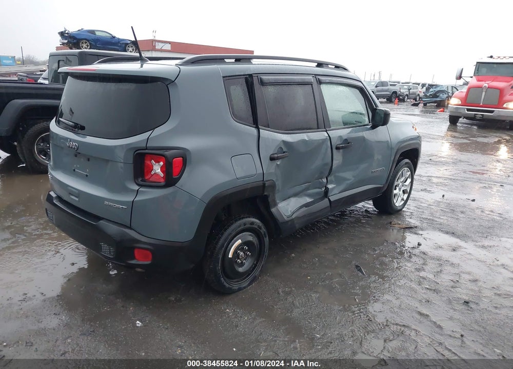2018 JEEP RENEGADE SPORT VIN: ZACCJBABXJPJ48946