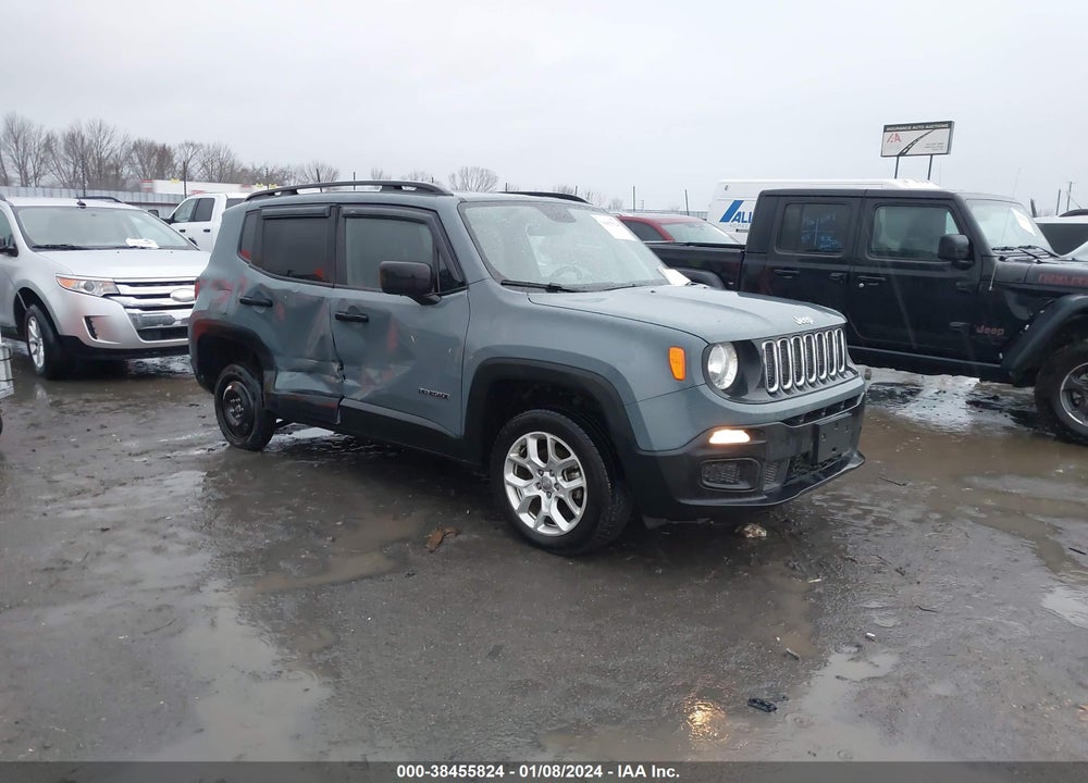2018 JEEP RENEGADE SPORT VIN: ZACCJBABXJPJ48946