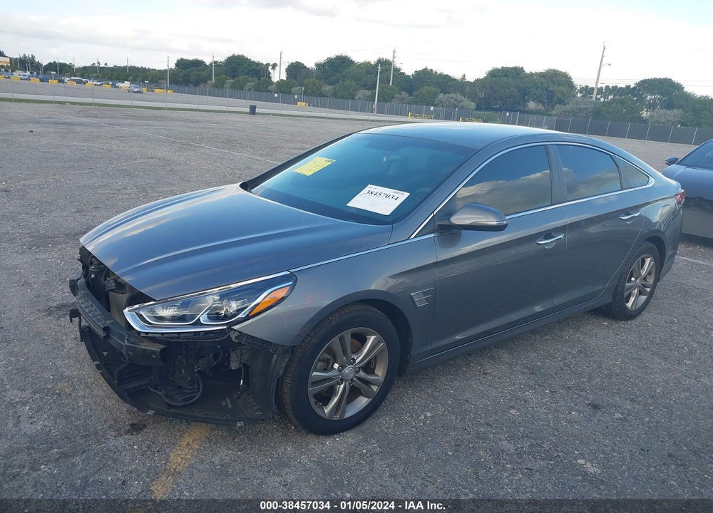 2019 HYUNDAI SONATA SEL VIN: 5NPE34AF2KH747371