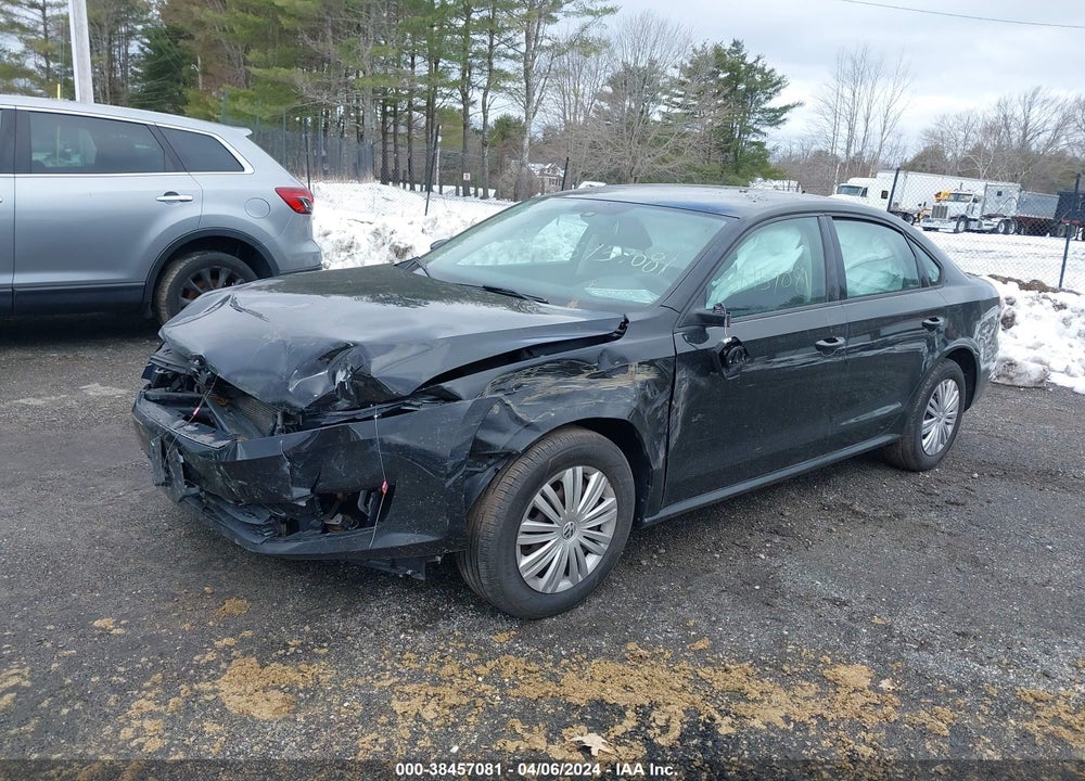 2014 VOLKSWAGEN PASSAT 1.8T S VIN: 1VWAT7A39EC095156
