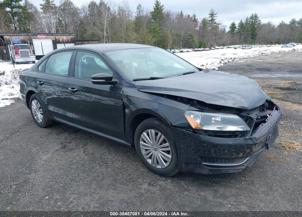 2014 VOLKSWAGEN PASSAT 1.8T S VIN: 1VWAT7A39EC095156