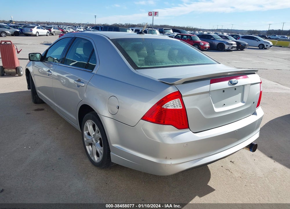 2012 FORD FUSION SE VIN: 3FAHP0HA5CR215766