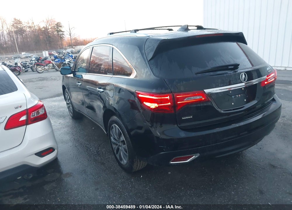 2014 ACURA MDX TECHNOLOGY PACKAGE VIN: 5FRYD3H46EB020468