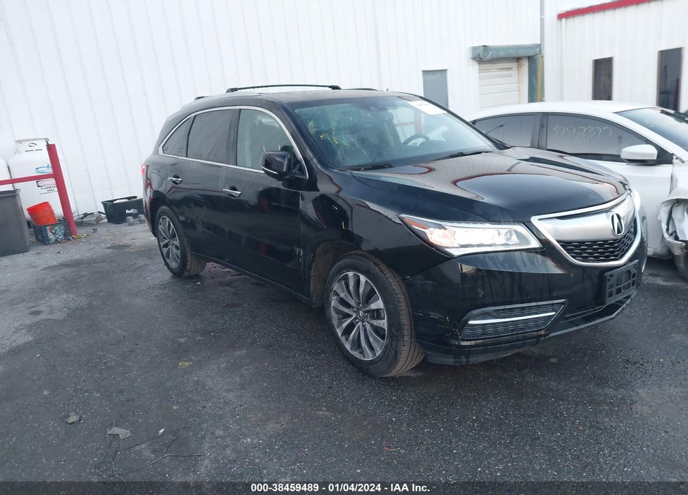 2014 ACURA MDX TECHNOLOGY PACKAGE VIN: 5FRYD3H46EB020468