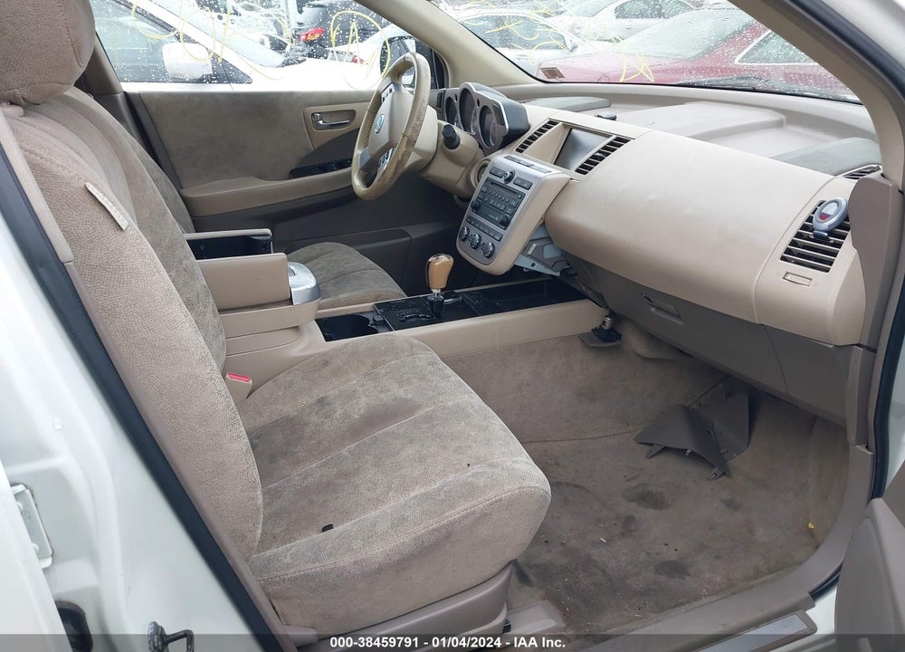 2006 NISSAN MURANO S VIN: JN8AZ08W86W515339