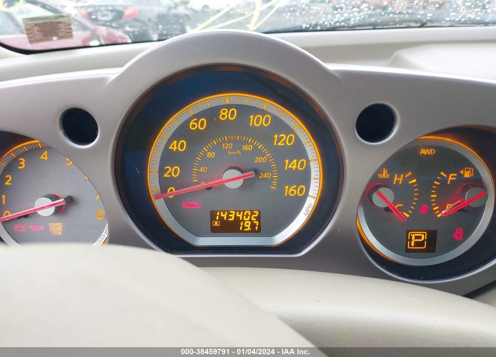 2006 NISSAN MURANO S VIN: JN8AZ08W86W515339
