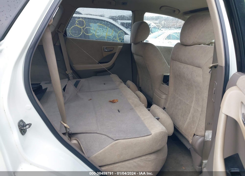 2006 NISSAN MURANO S VIN: JN8AZ08W86W515339